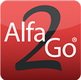 The icon of the Alfa2Go mobile app